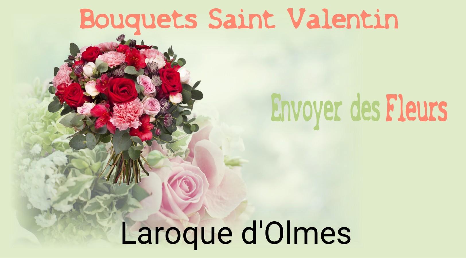 Roses de Saint-Valentin livrées à Laroque-d'Olmes